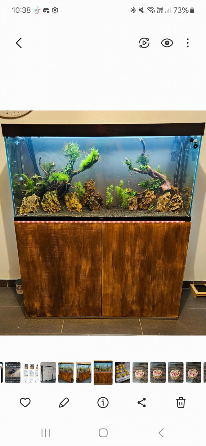 250 litres  mars Aquarium depart