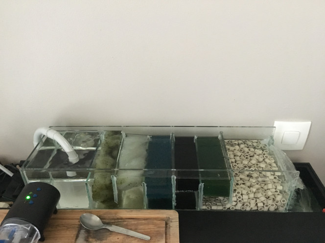 Décembre 2018 Mise en place de mon filtre fait maison
Tout va bien eau cristaline