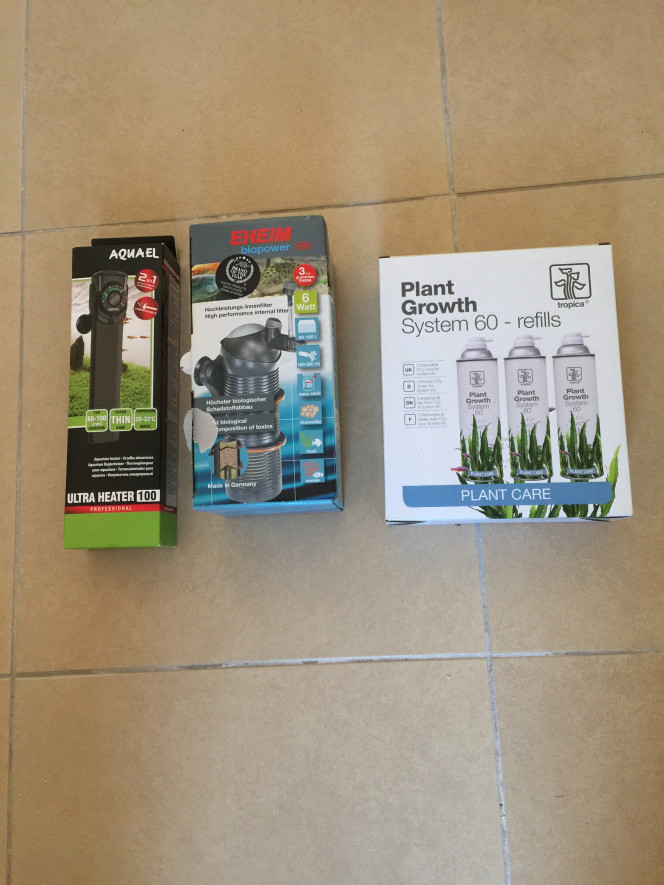 Accessoires Il me manque le kit CO2, commandé mais erreur de la part du revendeur pour ma commande...