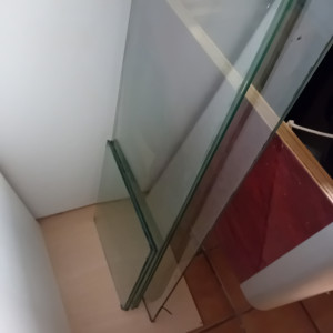 Lot 5 vitres 1000x300 chants polis.