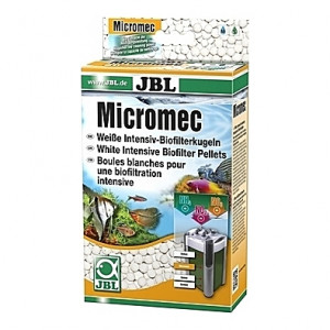 Boules blanches JBL Micromec pour biofiltration intensive - 1L