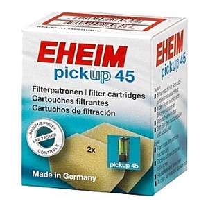 2 Cartouches filtrantes (mousses blanches) pour filtre EHEIM pickup 45 (EHEIM 2006)