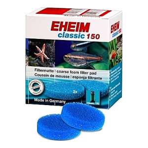 2 Coussins de mousses bleues pour EHEIM classic 150 (EHEIM 2211)