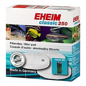 3 Coussins de ouate (perlon) pour filtre EHEIM Classic 250 (EHEIM 2213)