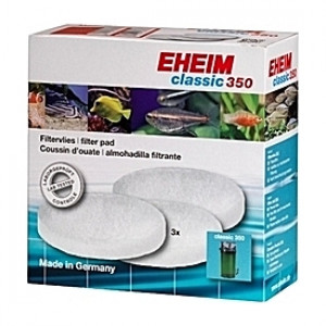 3 Coussins de ouate (perlon) pour filtre EHEIM Classic 350 (EHEIM 2215)