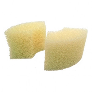 2 Mousses blanches de filtration pour filtre EHEIM Aqua60/160/200