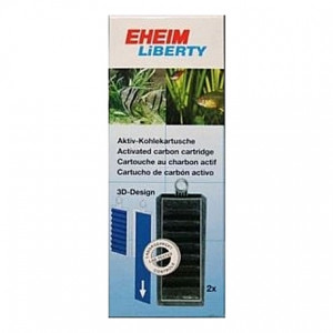 2 Cartouches de charbon actif pour filtre EHEIM Liberty 2040/2041/2042