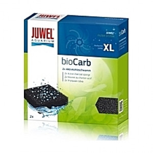 2 Mousses compactes de charbon actif bioCarb Taille XL pour filtre Bioflow 8