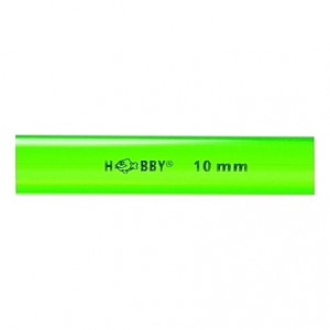 Tube rigide vert 10mm extérieur 1m HOBBY