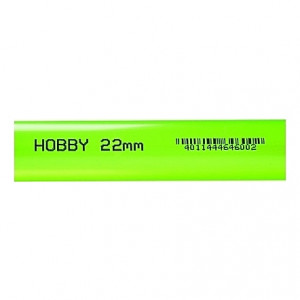 Tube rigide vert 22mm extérieur 1m HOBBY