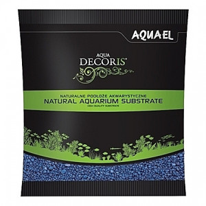 Gravier bleu AQUAEL AQUA DECORIS - 2 à 3mm - 1Kg