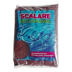 Gravier rouge SCALARE DECOGRAVEL (Bologna) - 2 à 3mm - 4Kg