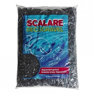 Gravier noir SCALARE DECOGRAVEL (Livorno) - 6 à 9mm - 1Kg