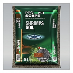 Sol marron biotope crevettes JBL PRO SCAPE Shrimp Soil Brown - 9L