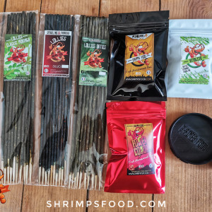 PACK TOUT EN 1 NOURRITURE POUR CREVETTES AQUARIUM LOLLIES STICK GRANULÉ PELLETS