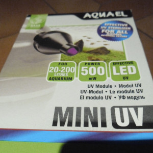 mini UV AQUAEL 0,5 watt a leds NEUF