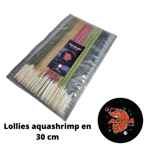 Lollies aquashrimp 30cm nourriture pour crevettes aquarium