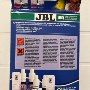 Boîte de test JBL pour aquarium eau de mer Mg/Ca
