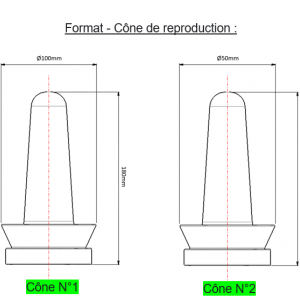 Cône de reproduction - Discus et scalaires