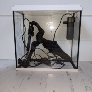 Aquarium 20L + filtre + sable + racine