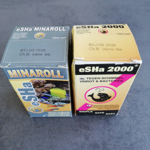 1 flacon Vitamines et minéraux + 1 flacon eSHa 2000/ 14 euros les 2