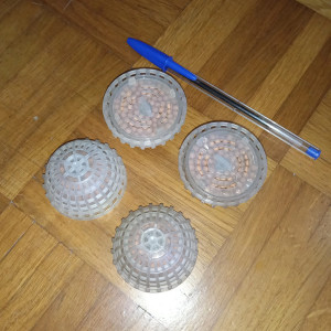 4 Dômes mousse aquarium aquascaping