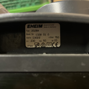 Filtre externe eheim