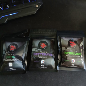 Kit 3 sachet granulés pour crevettes Aquashrimp