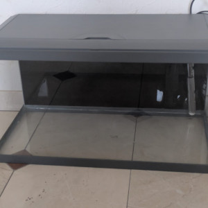 2 aquariums Inwa Confort 60 gris - 54L