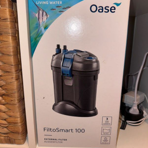 Oase FiltoSmart Thermo 100 - Filtre externe pour aquarium (complet pour pièces de rechange) - Chauffage OK