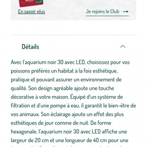 Aquarium complet