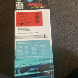 Alimentation électrique pour lampes aquarium