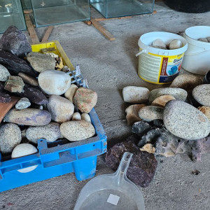 Lot de pierre pour aquarium