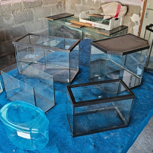 Lot d'aquarium
