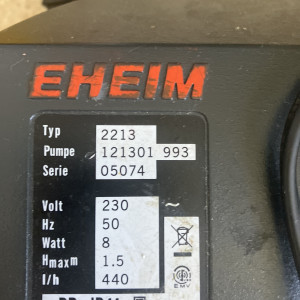 Moteur du filtre 2213 Eheim