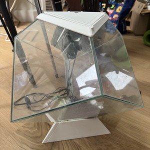 Aquarium cubique design complet 30 litres