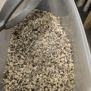 Gravier + substrat aquarium 35-40kg