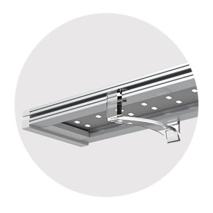 Rampe éclairage + dimmer