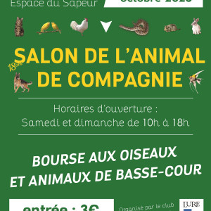 18 ème Salon de l'animal de Compagnie à Lure (70)