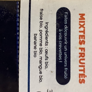 Lollies bio aux fruits marque ghia