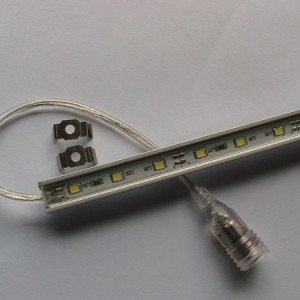 1 barre rampe LED 6000K 7.2W 12VCC blanc froid 50cm IP 65 lumière éclairage aquarium cuve crevettes poissons plantes