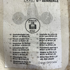 Adaptateur de filetage pour détendeur CO2