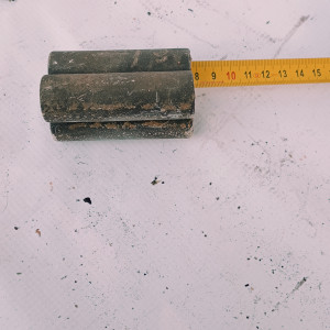 Trois tubes style industriel