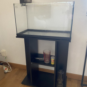 Cède aquarium complet et système de nettoyage