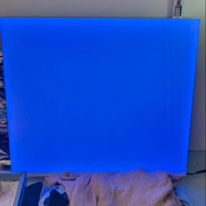 Aquarium backlight 45x40cm rétroéclairage RGB