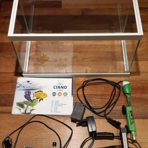 Aquarium Ciano 17 litres tout équipé