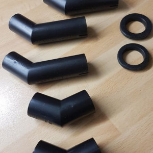 Lot coudes directionnels Juwel