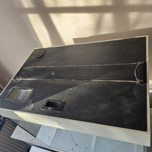 Aquarium blanc 136L opportunité !