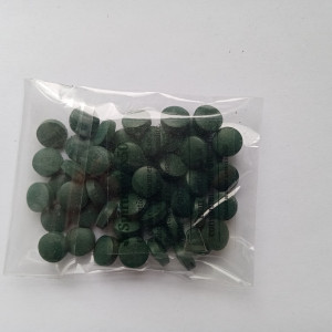 Spiruline pour crevettes/poissons – 50 comprimés – alimentation naturelle aquarium