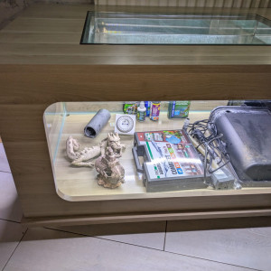 Table de salon aquarium 200L